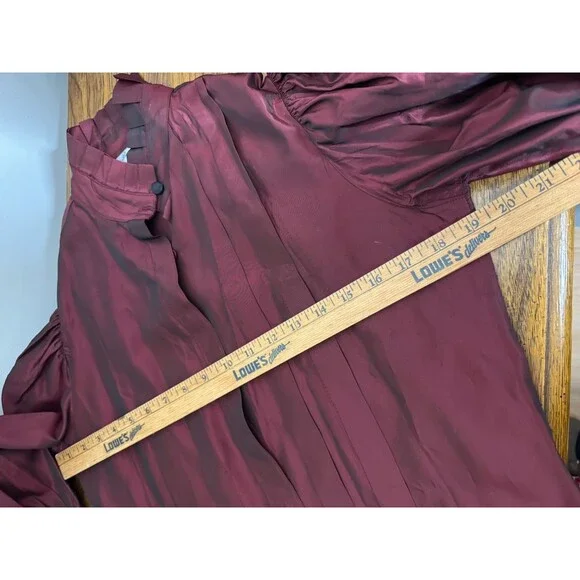 Vintage 1980s Gay Boyer 2-Pc Skirt Blouse Dress (Frontier 1800's Style) Festival